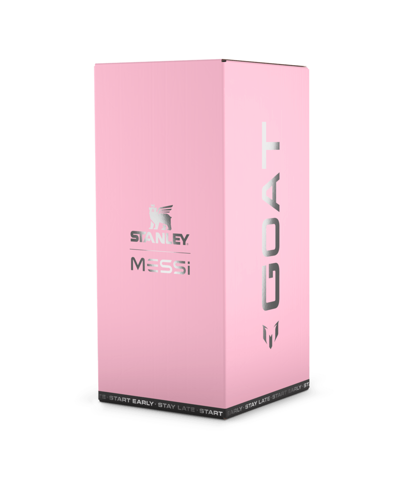 Messi GOAT Pink